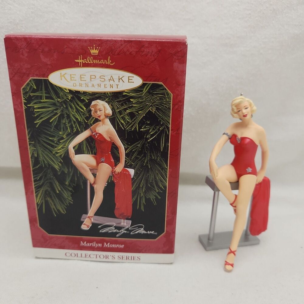 Ornament Marilyn Monroe Collector's Series Hallmark Keepsake 1999 Christmas NIB